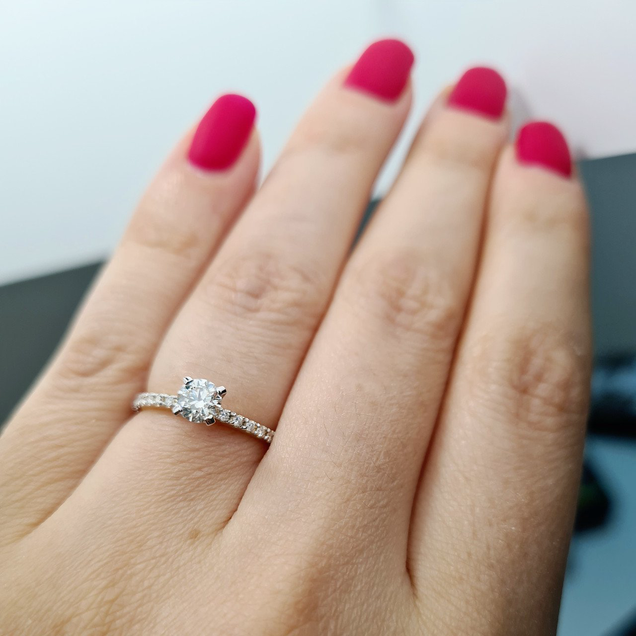 Кольцо Deimantas 91023522 16,51р 1,8гр 0,54ct. купить,NaN