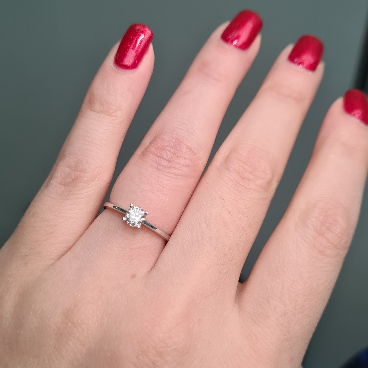 Кольцо Deimantas 97341007 16,5р 1,85гр 0,42ct. купить,NaN