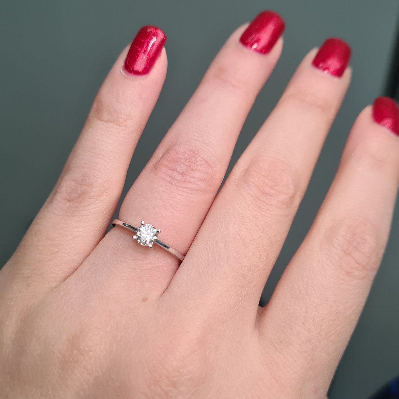 Кольцо Deimantas 97341007 16,5р 1,85гр 0,42ct. купить,NaN