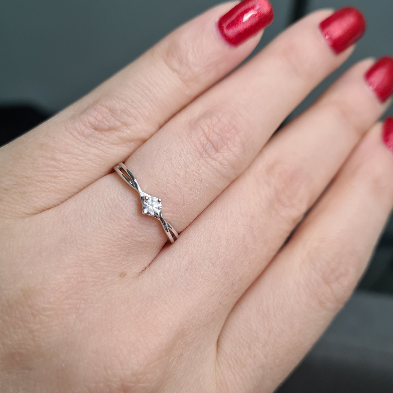 Кольцо Deimantas 97341061 16р 1,45гр 0,193ct. купить,NaN