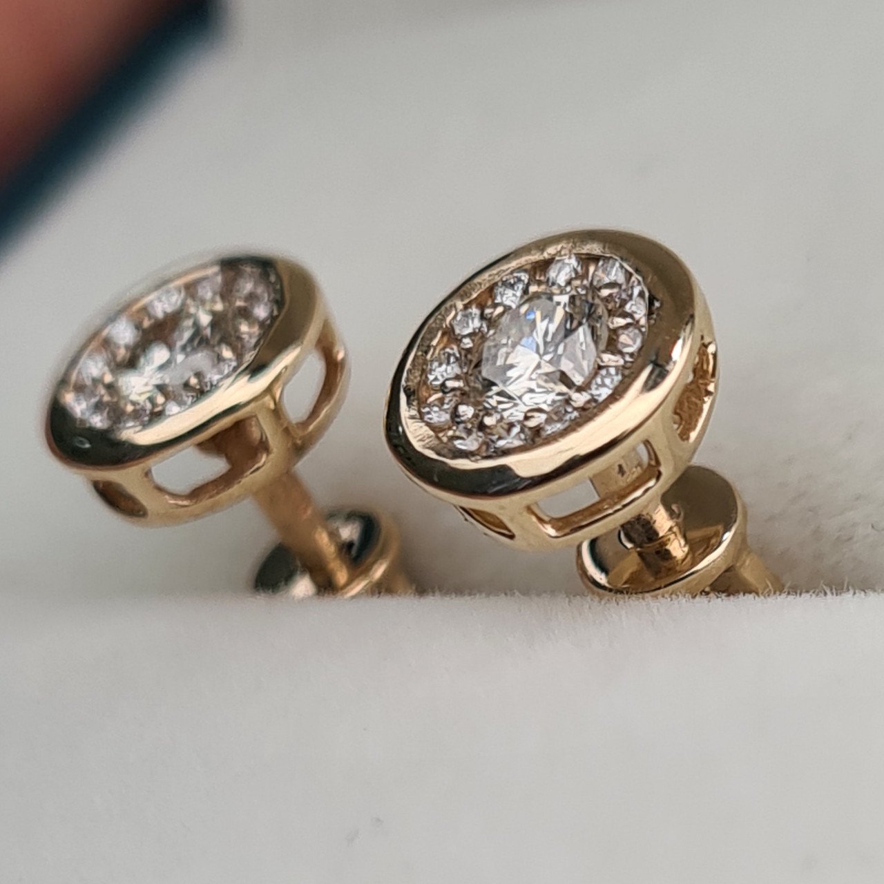 Серьги Deimantas 95525301 1,16гр 0,43ct. купить,NaN