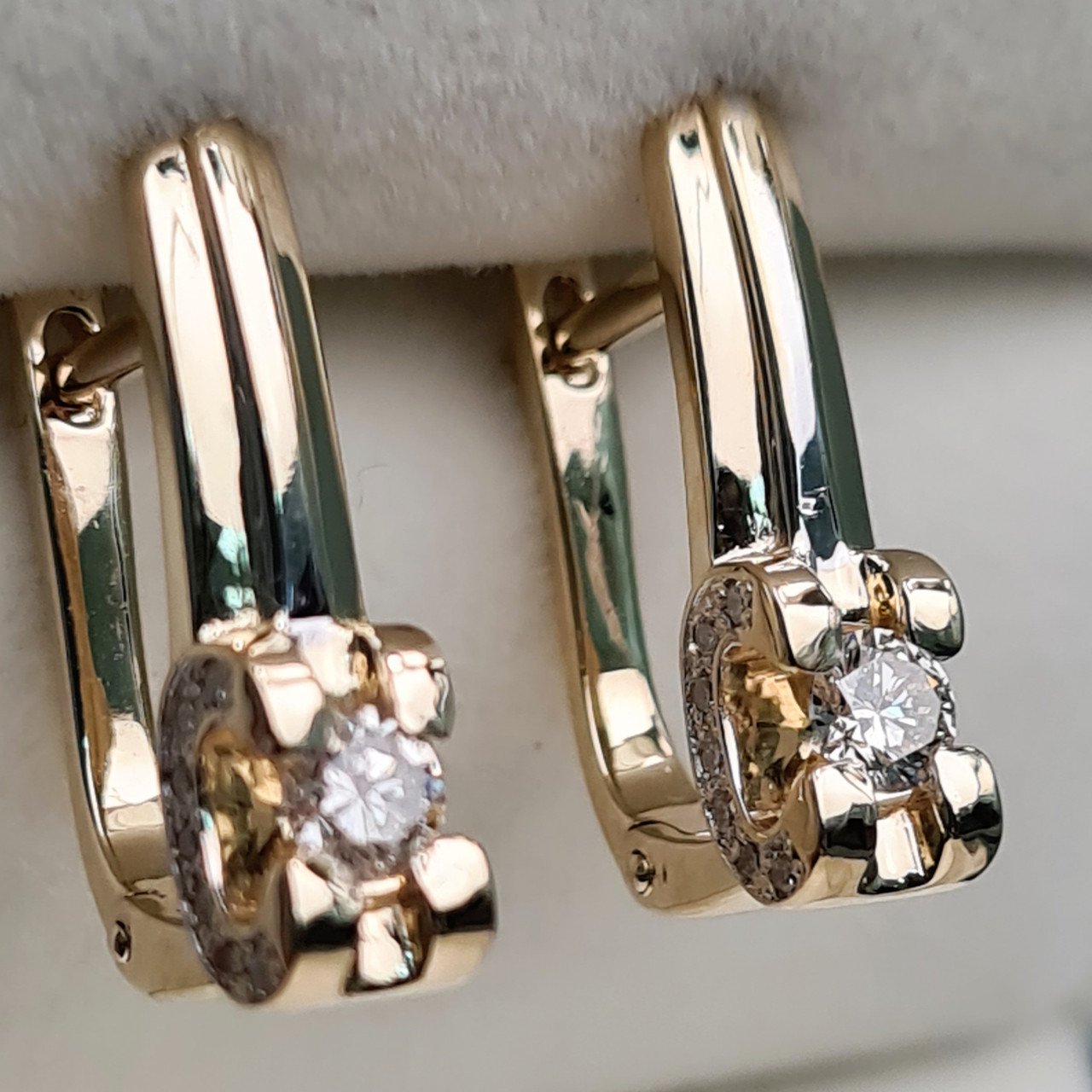 Серьги Deimantas 95525336 4,28гр 0,44ct. купить,NaN