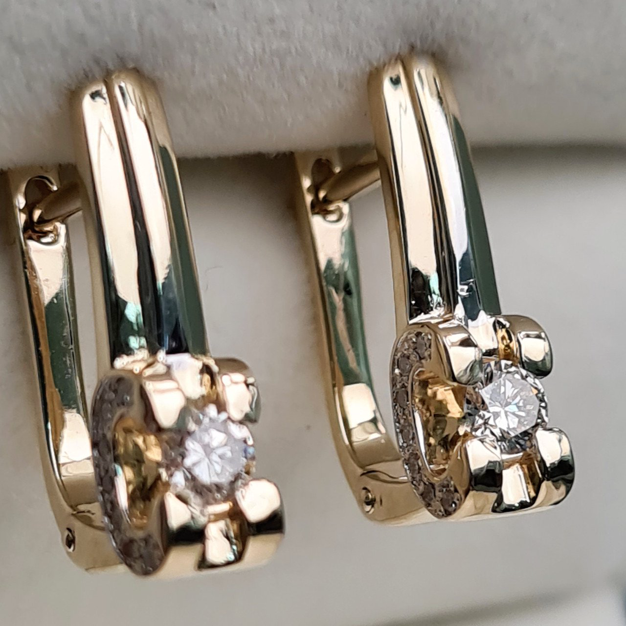 Серьги Deimantas 95525336 4,28гр 0,44ct. купить,NaN