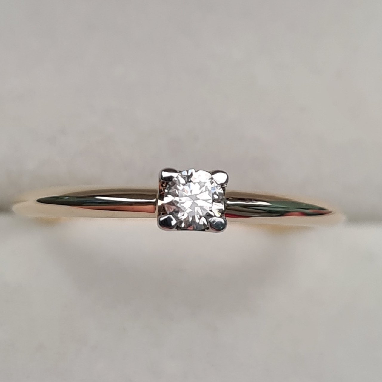 Кольцо Deimantas 97346458 16,5р 1,35гр 0,11ct. купить,NaN