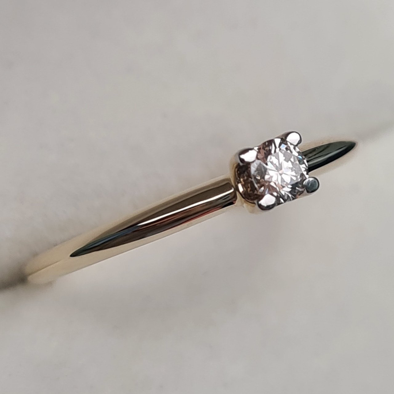 Кольцо Deimantas 97346458 16,5р 1,35гр 0,11ct. купить,NaN
