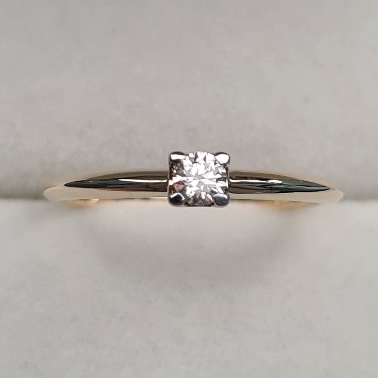 Кольцо Deimantas 97346458 16,5р 1,35гр 0,11ct. купить,NaN
