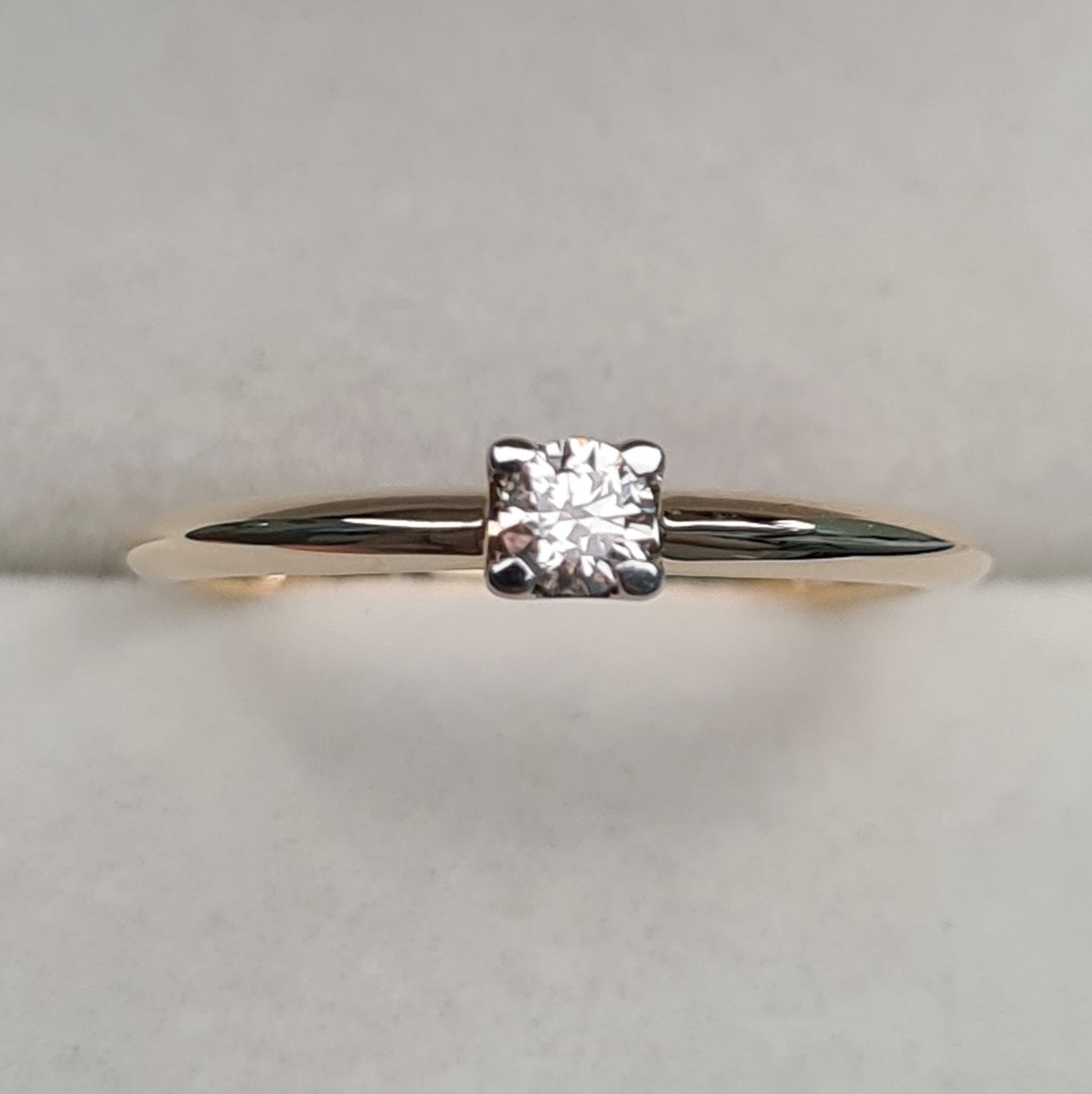 Кольцо Deimantas 97346458 16,5р 1,35гр 0,11ct. купить,NaN
