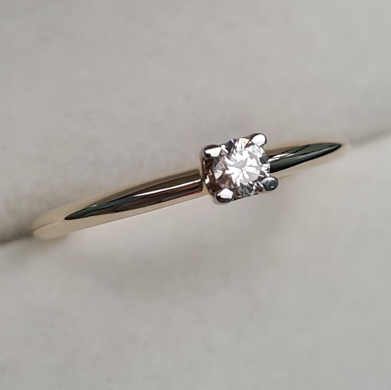 Кольцо Deimantas 97346458 16,5р 1,35гр 0,11ct. купить,NaN