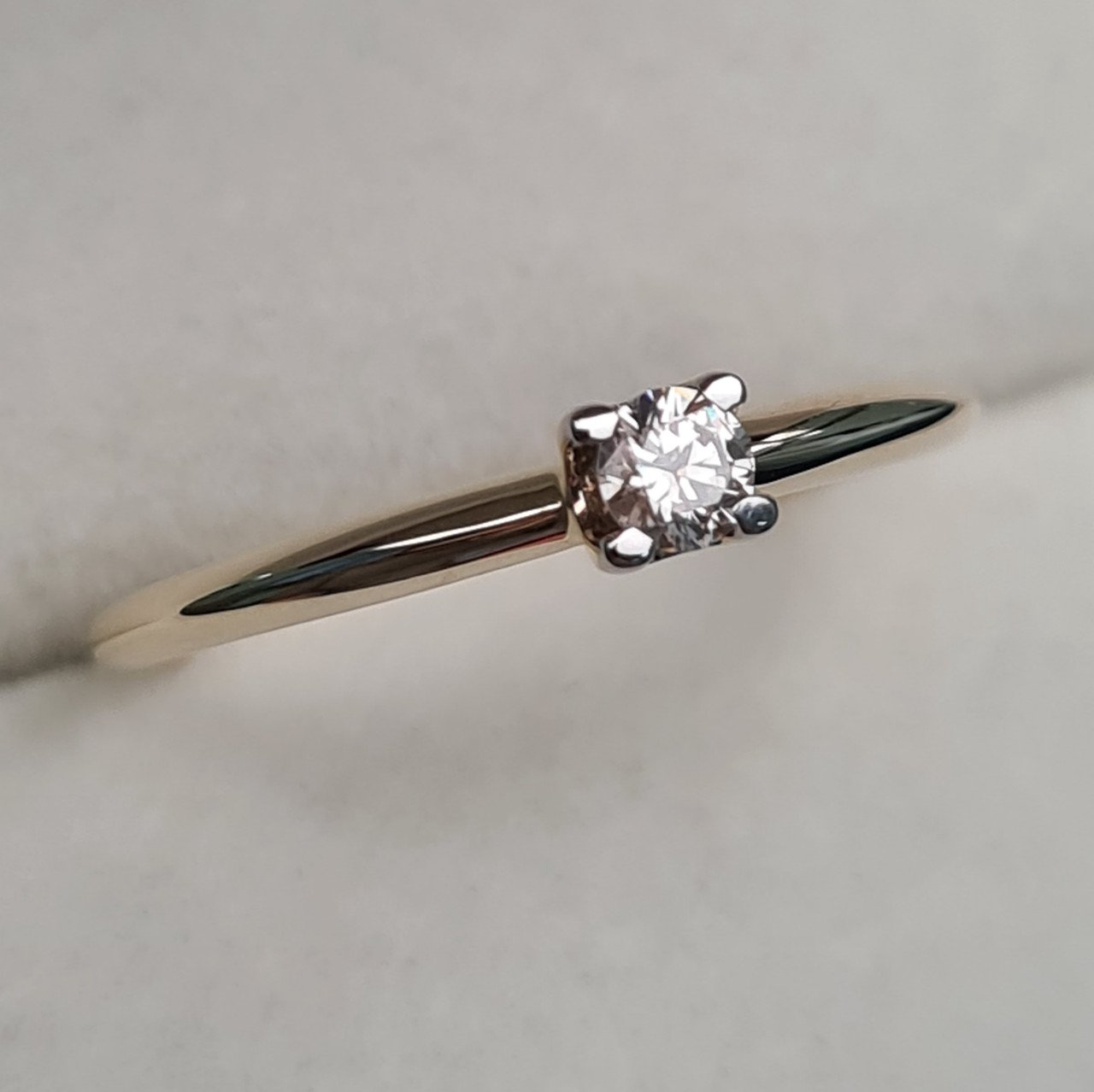 Кольцо Deimantas 97346458 16,5р 1,35гр 0,11ct. купить,NaN