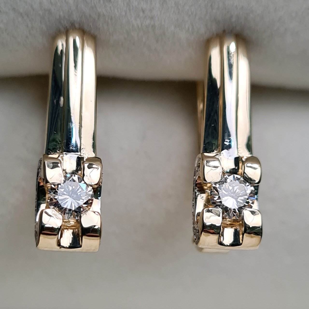 Серьги Deimantas 95525336 4,28гр 0,44ct. купить,NaN