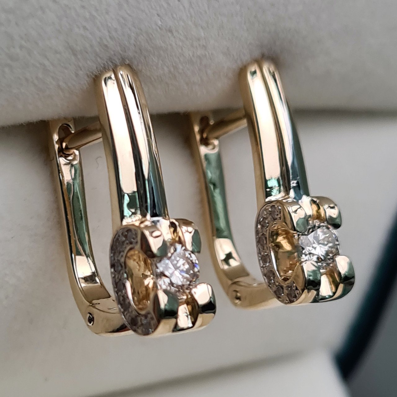 Серьги Deimantas 95525336 4,28гр 0,44ct. купить,NaN