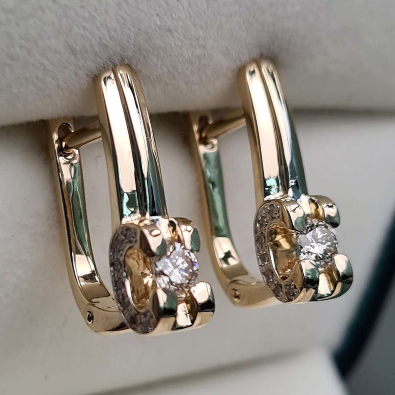 Серьги Deimantas 95525336 4,28гр 0,44ct. купить,NaN