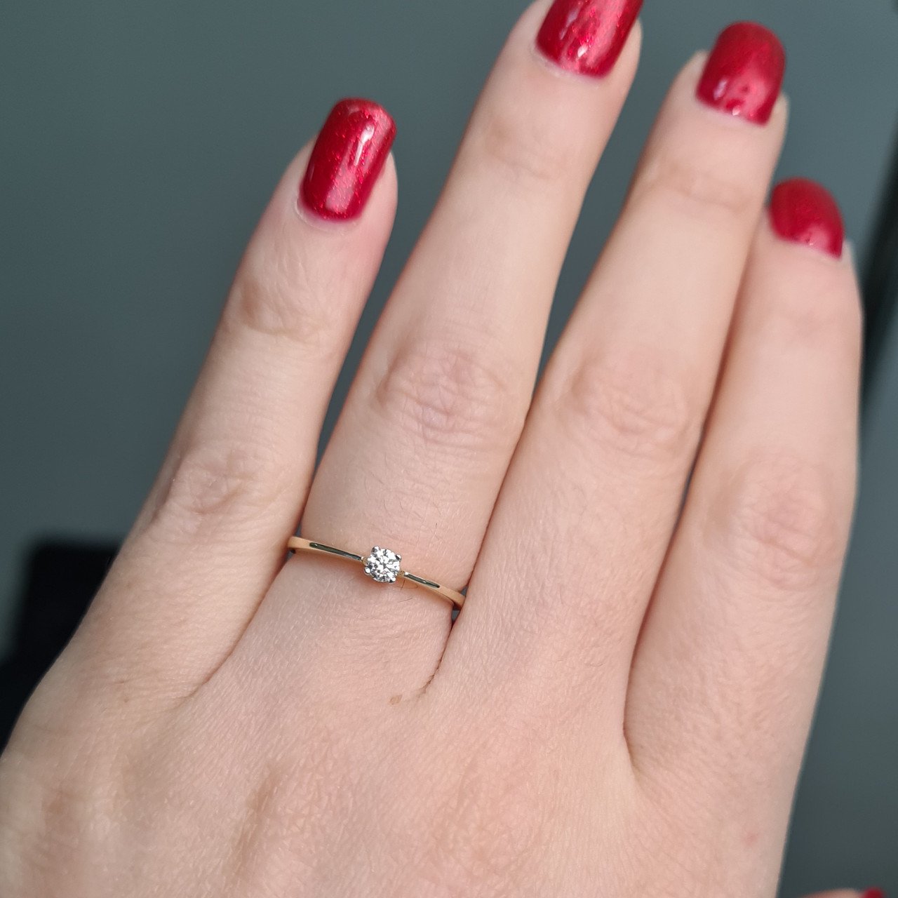 Кольцо Deimantas 97346482 16,5р 1,27гр 0,11ct. купить,NaN