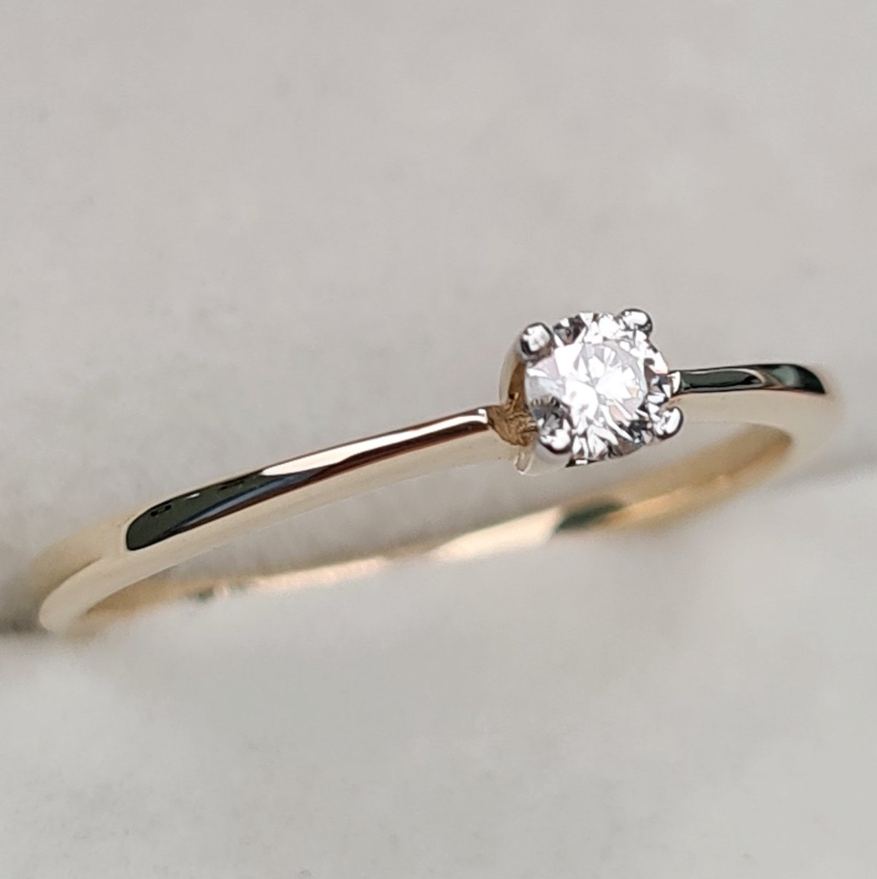 Кольцо Deimantas 97346482 16,5р 1,27гр 0,11ct. купить,NaN