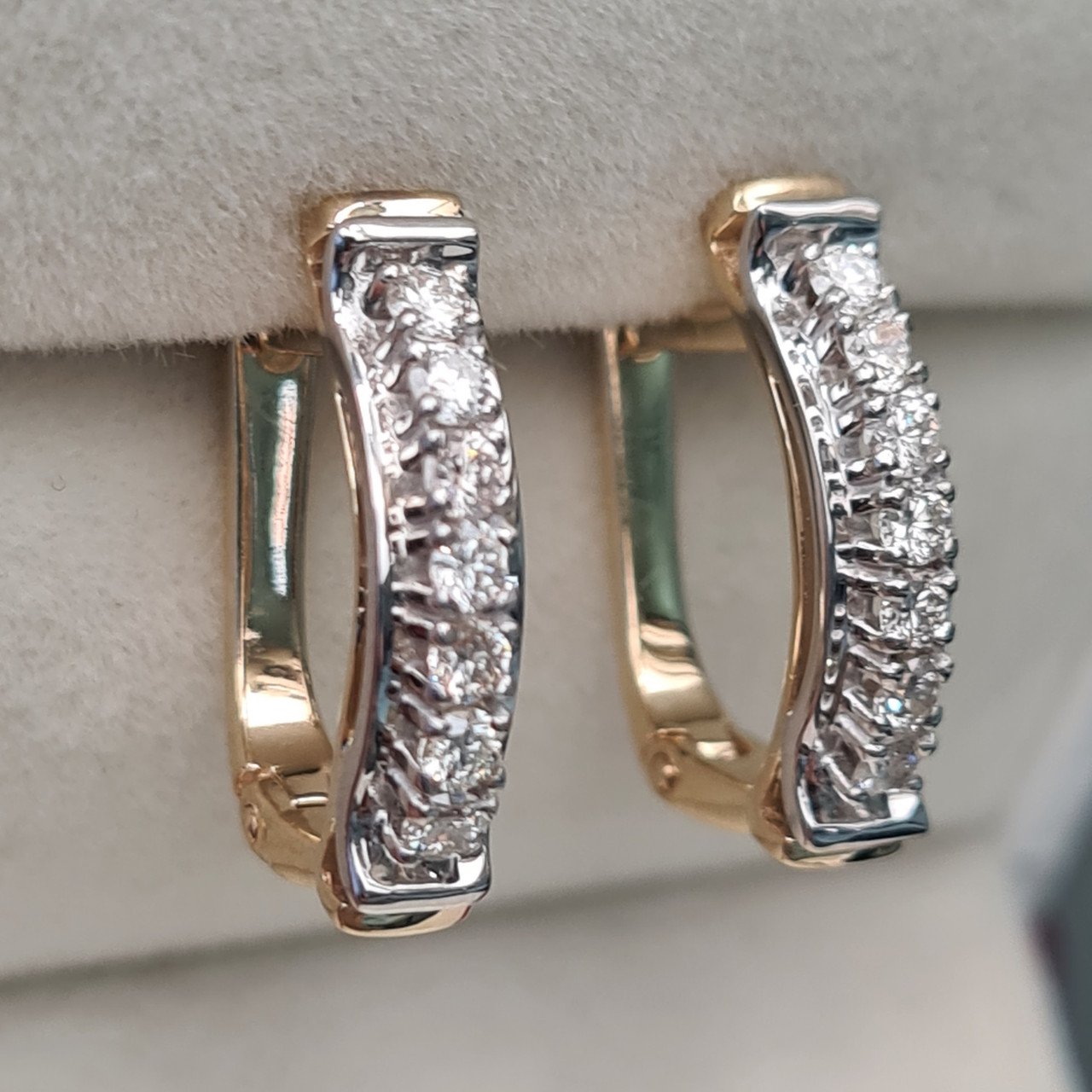 Серьги Deimantas 97346496 4,16гр 0,44ct. купить,NaN