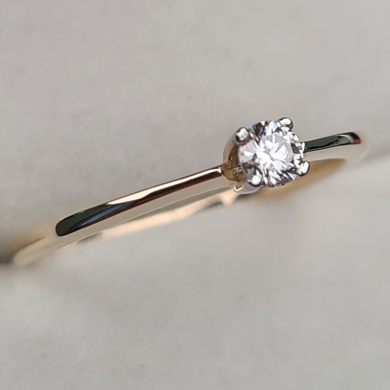 Кольцо Deimantas 97346482 16,5р 1,27гр 0,11ct. купить,NaN
