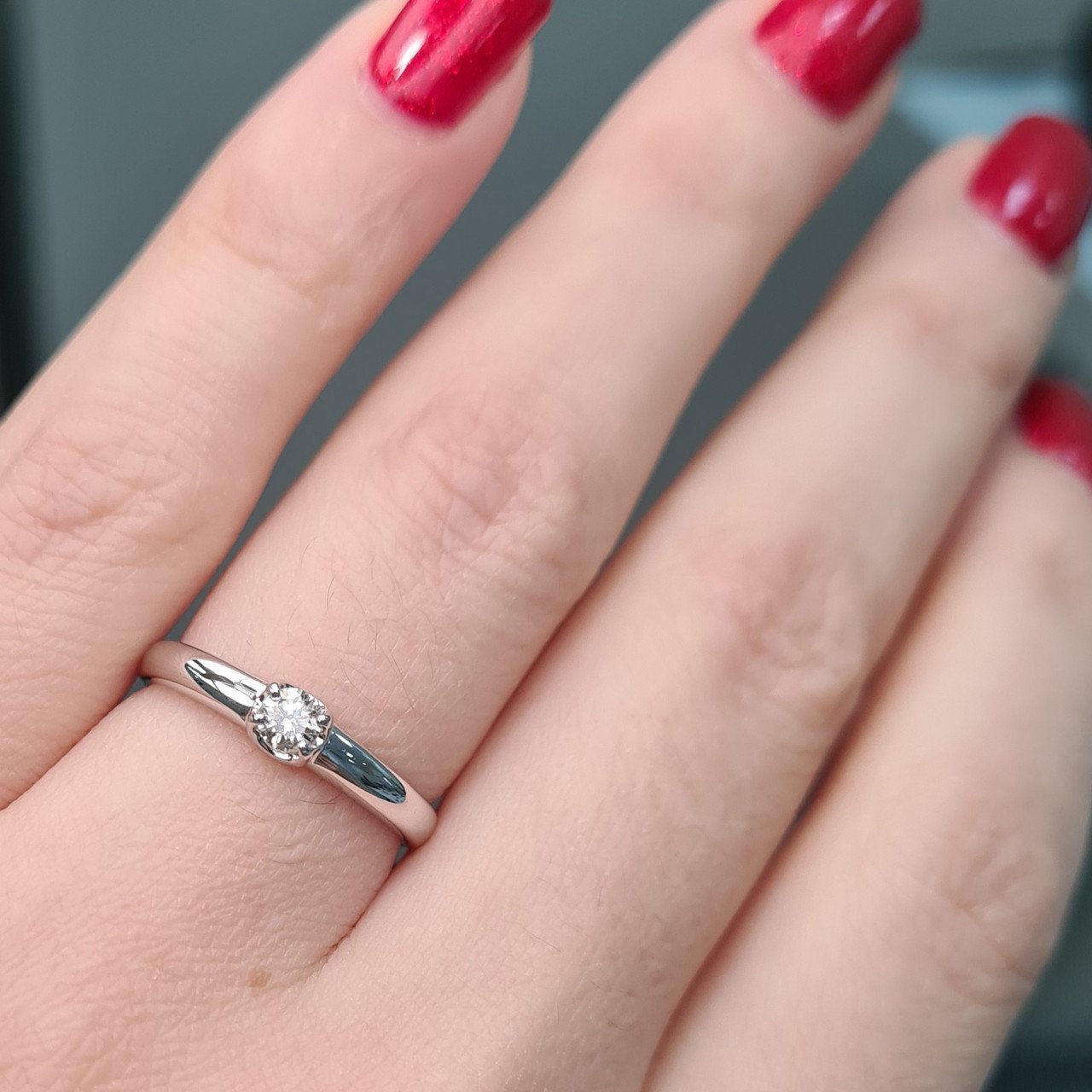 Кольцо Deimantas 97349014 17р 1,96гр 0,16ct. купить,NaN