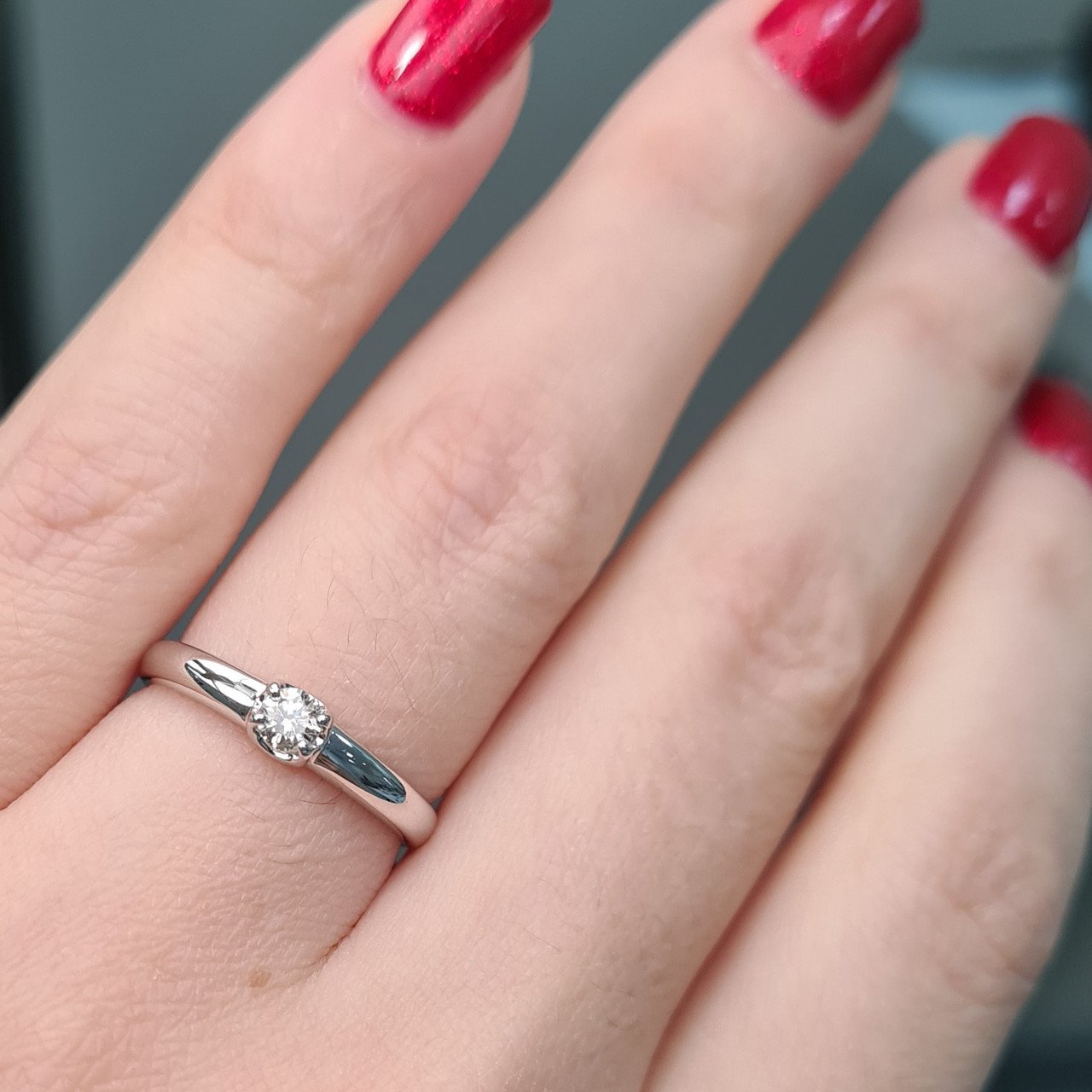 Кольцо Deimantas 97349014 17р 1,96гр 0,16ct. купить,NaN