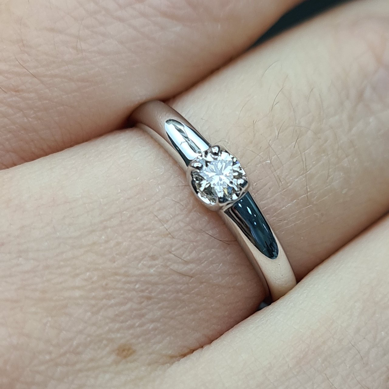 Кольцо Deimantas 97349014 17р 1,96гр 0,16ct. купить,NaN
