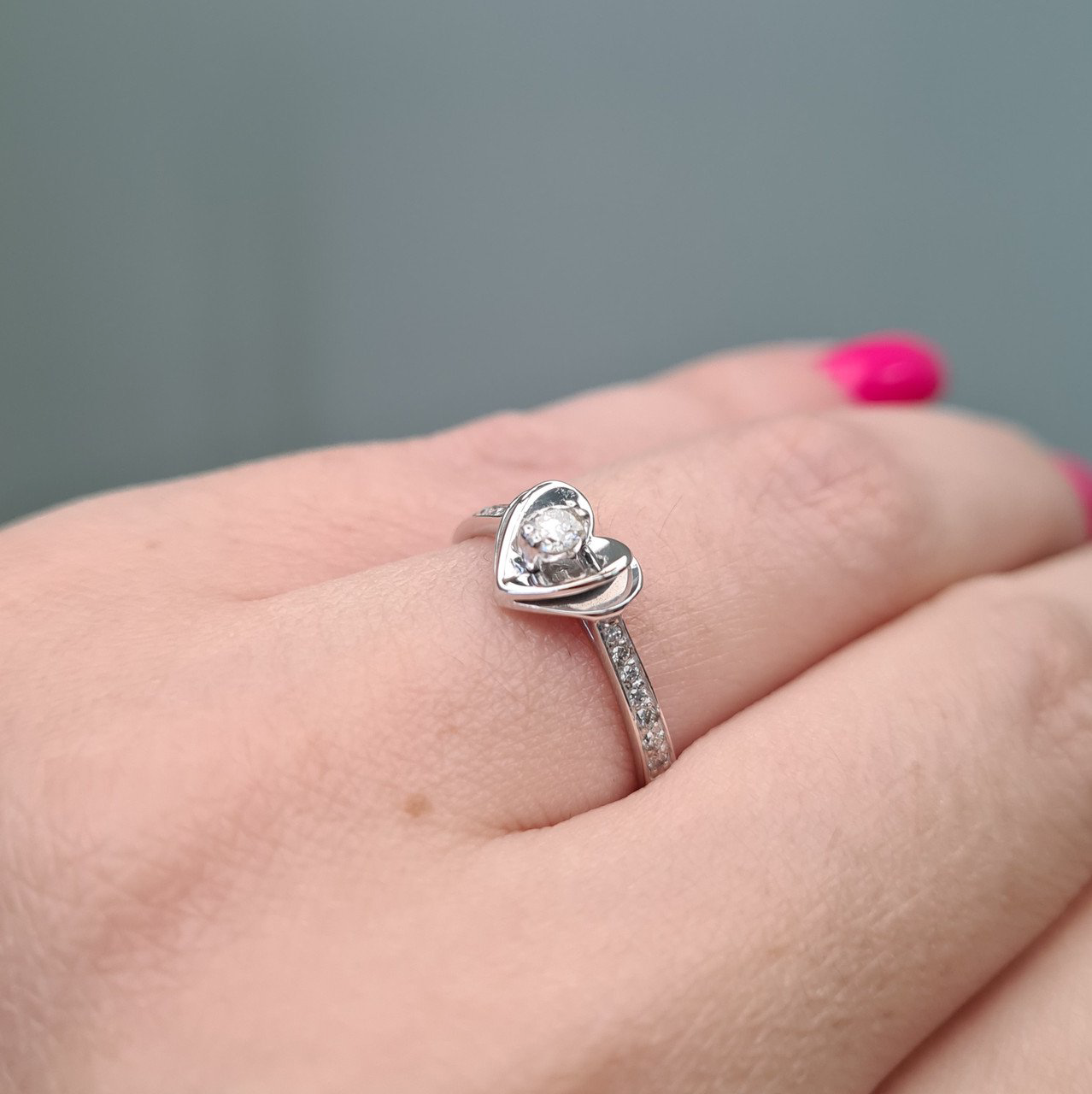 Кольцо Deimantas 95525353 17р 2,245гр 0,27ct. купить,NaN