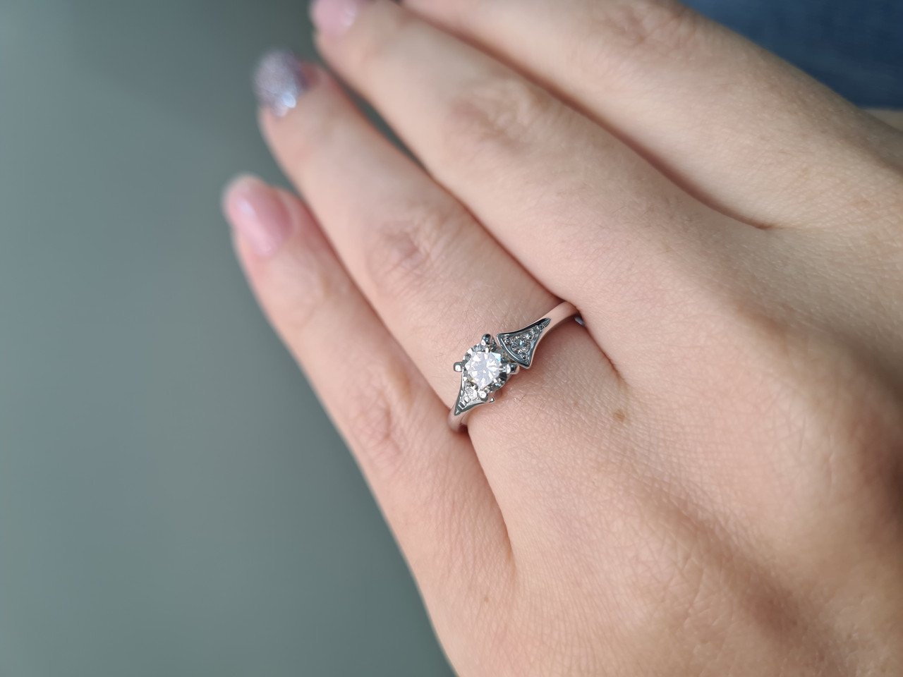 Кольцо Deimantas 91794249 16,5р 2,94гр 0,51ct. купить,NaN