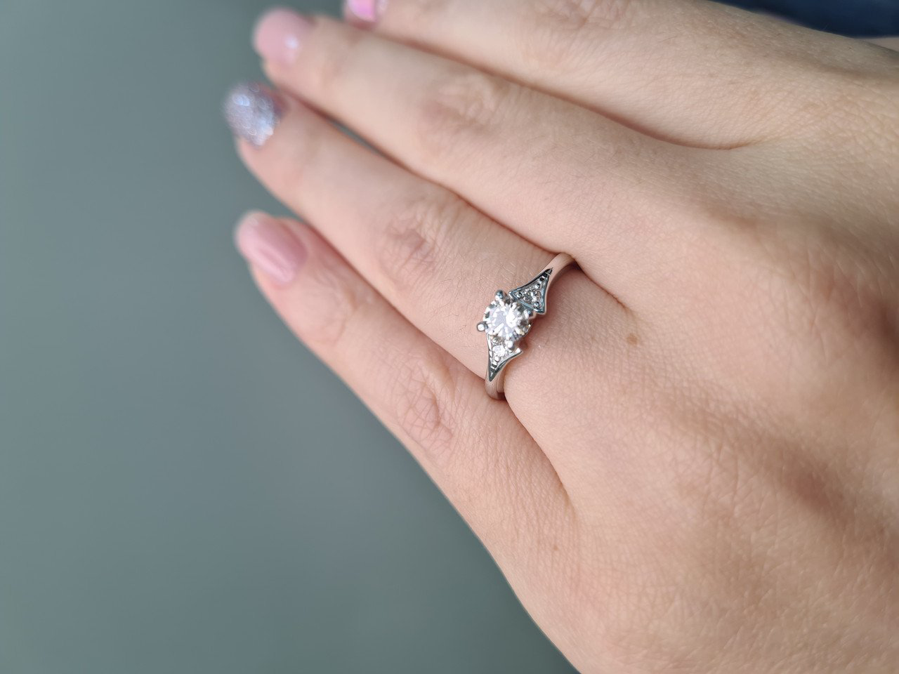 Кольцо Deimantas 91794249 16,5р 2,94гр 0,51ct. купить,NaN
