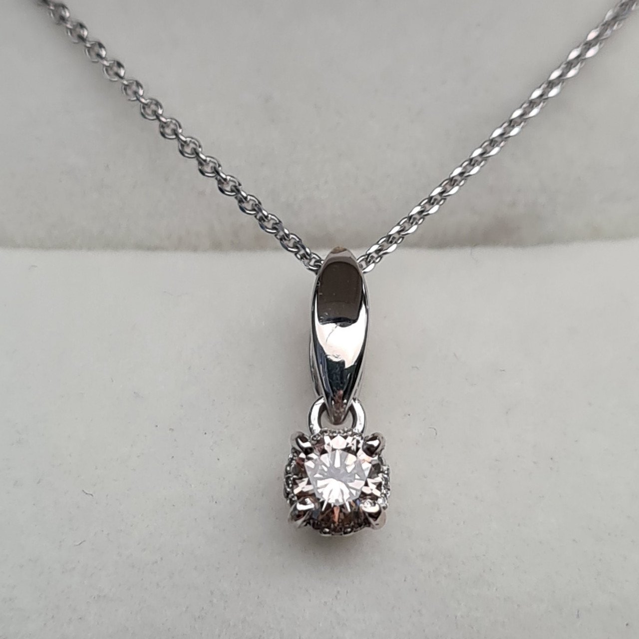 Колье Deimantas 95525386 40см 1,88гр 0,24ct. купить,NaN