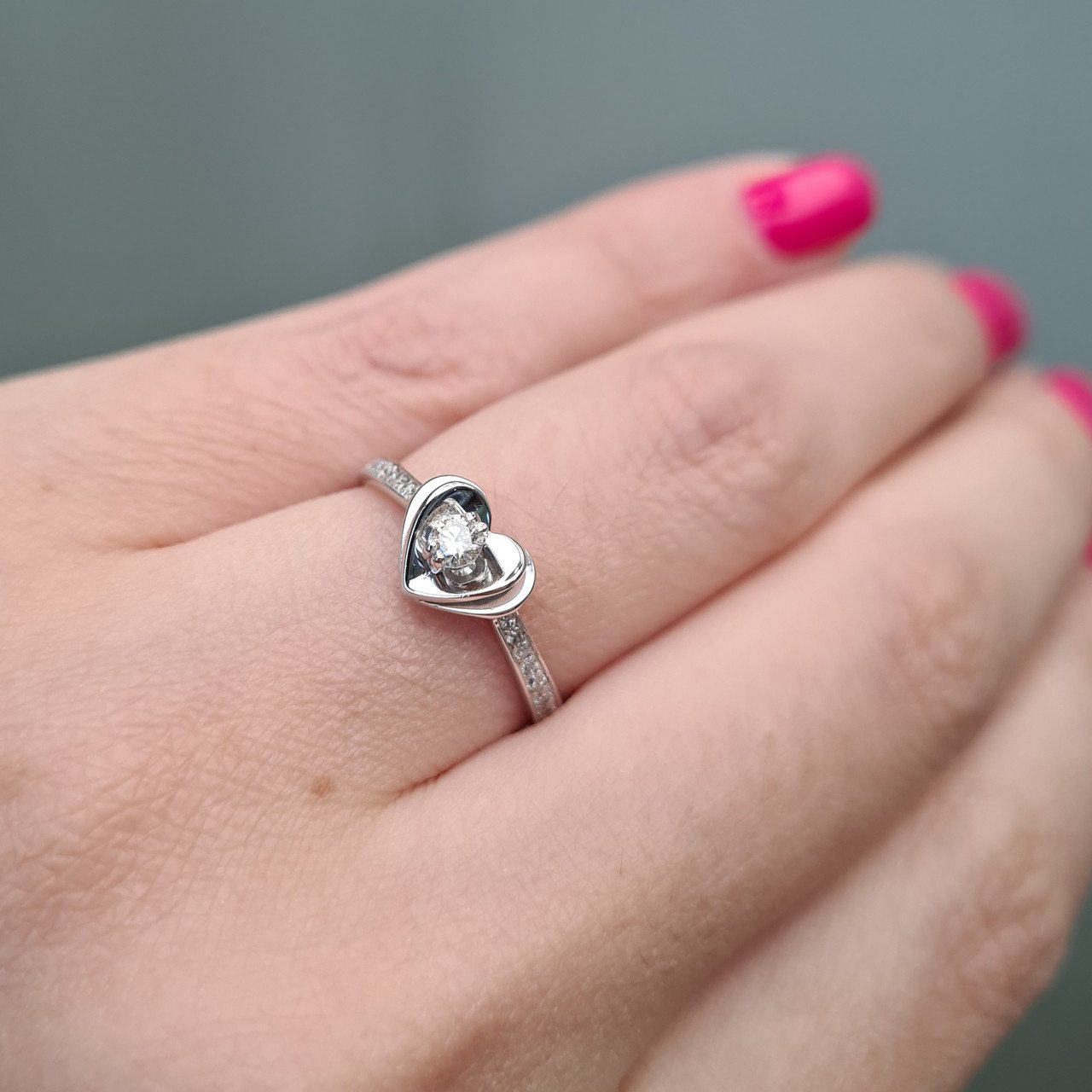 Кольцо Deimantas 95525353 17р 2,245гр 0,27ct. купить,NaN