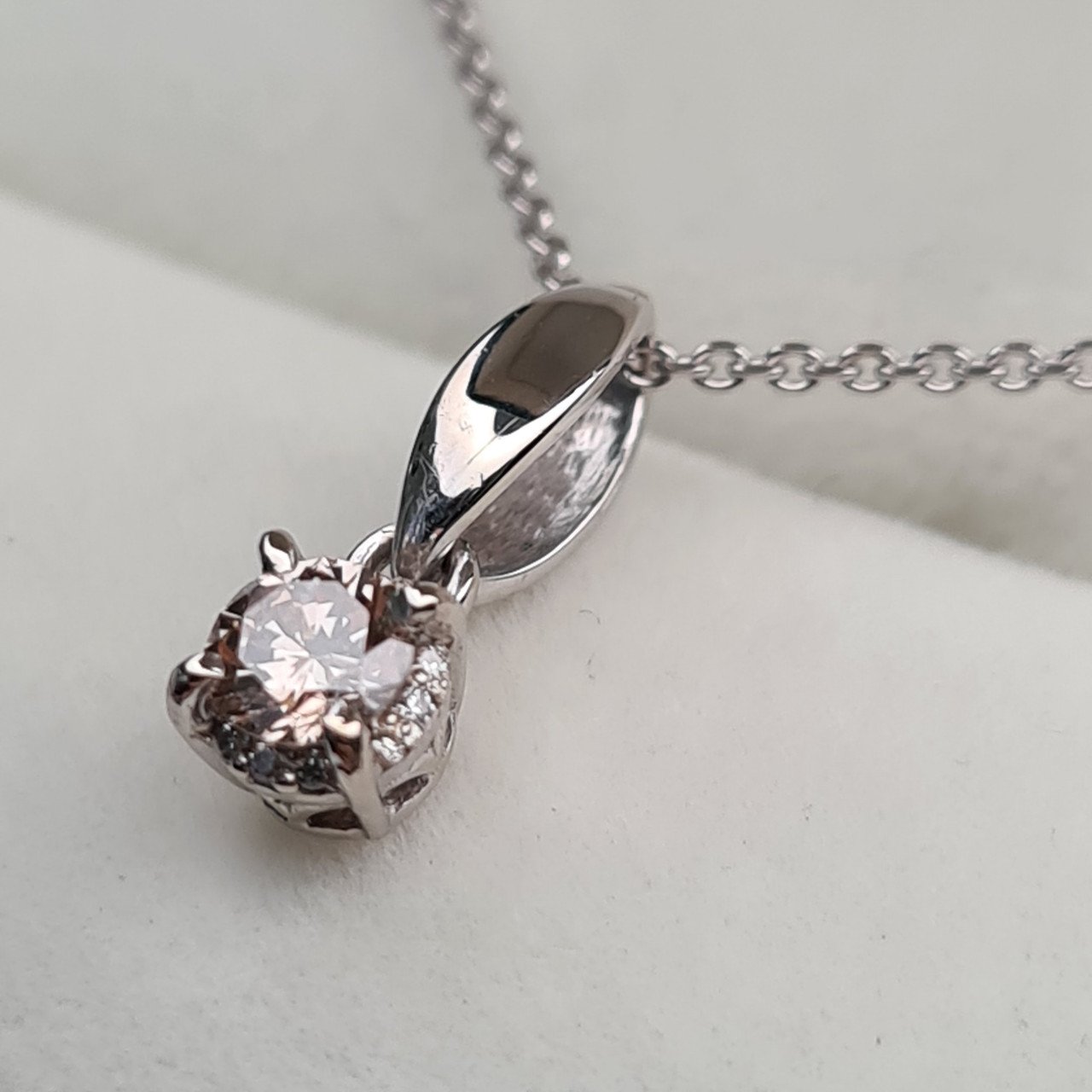 Колье Deimantas 95525386 40см 1,88гр 0,24ct. купить,NaN