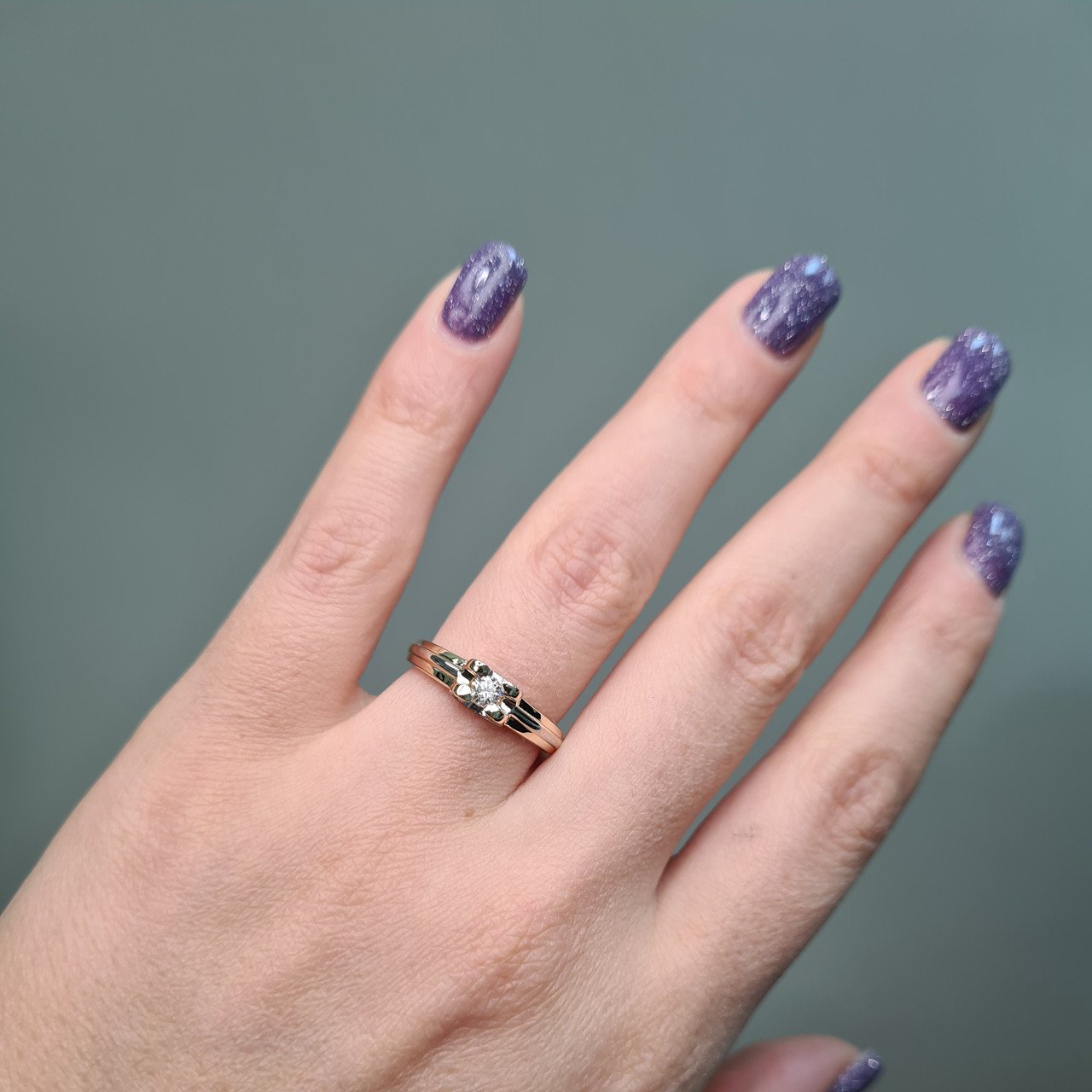 Кольцо Deimantas 95525366 18р 3,38гр 0,22ct. купить,NaN