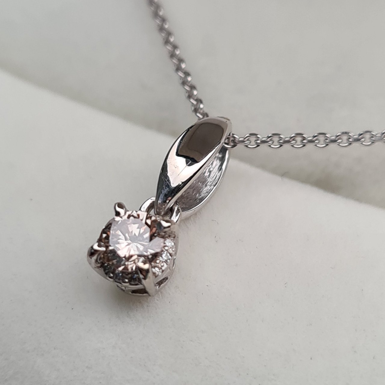 Колье Deimantas 95525386 40см 1,88гр 0,24ct. купить,NaN