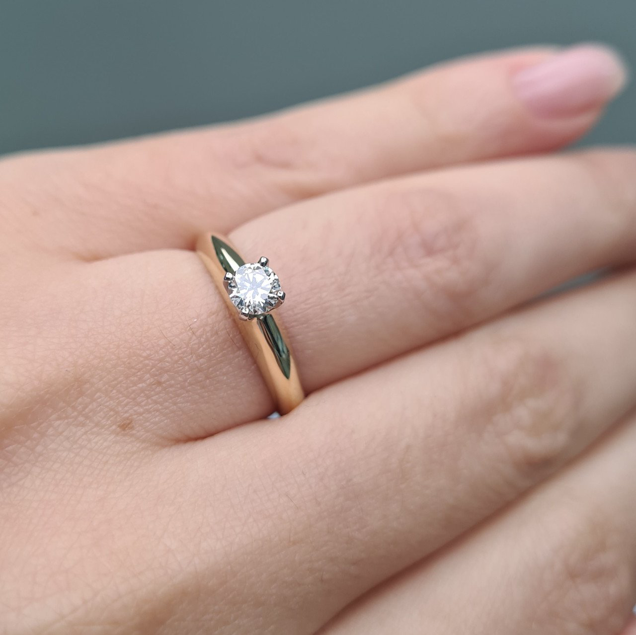 Кольцо Deimantas 91794518 16,5р 3,26гр 0,30ct. купить,NaN
