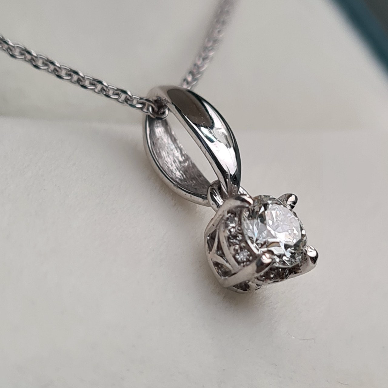 Колье Deimantas 95525393 50см 2,51гр 0,30ct. купить,NaN