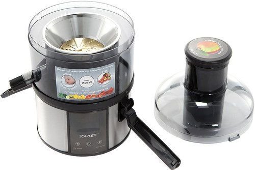 Соковыжималка Scarlett SC-JE50S31 черная - ForteMarket Соковыжималка Scarlett SC-JE50S31 черная купить,0
