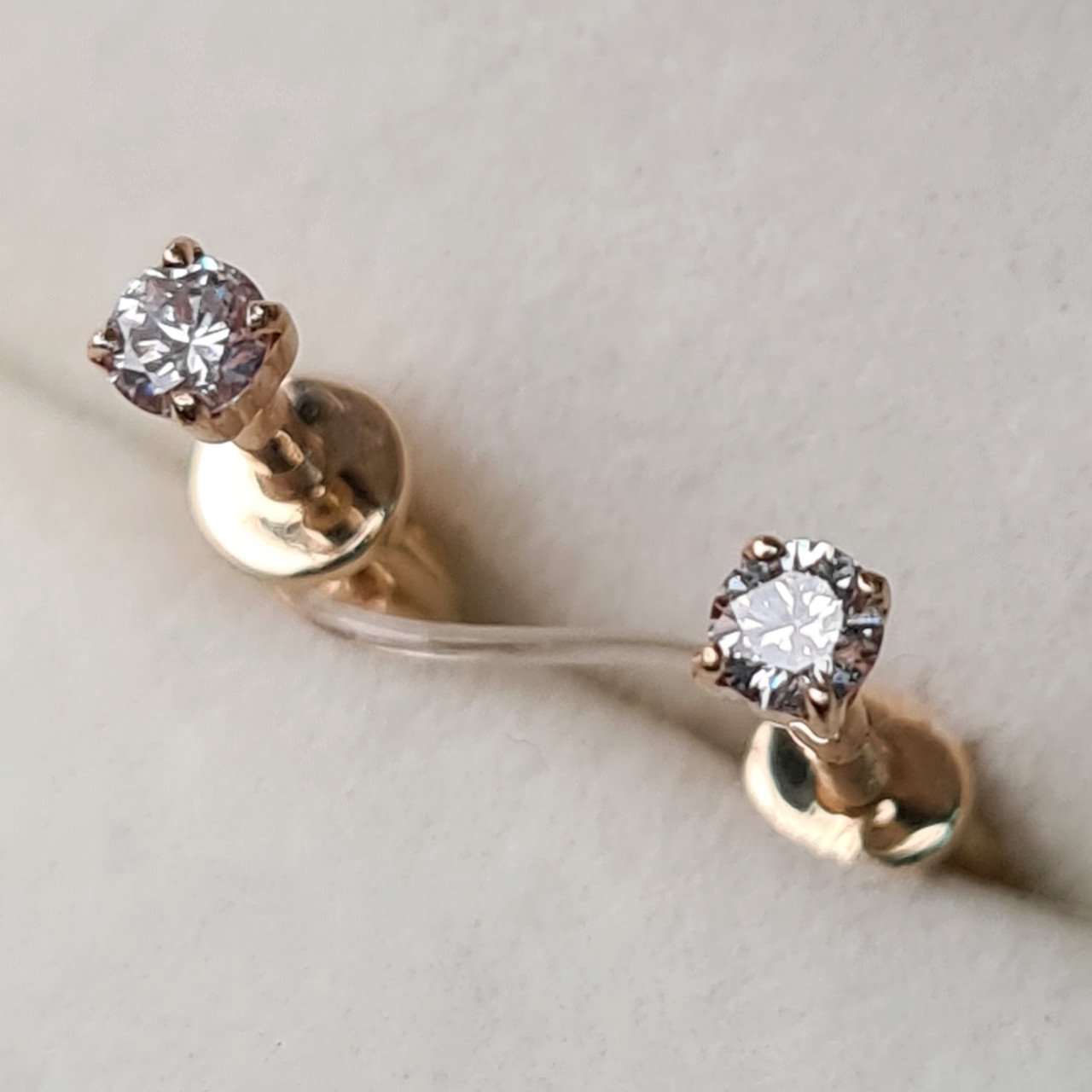 Серьги Deimantas 95743087 0,98гр 0,15ct. купить,NaN