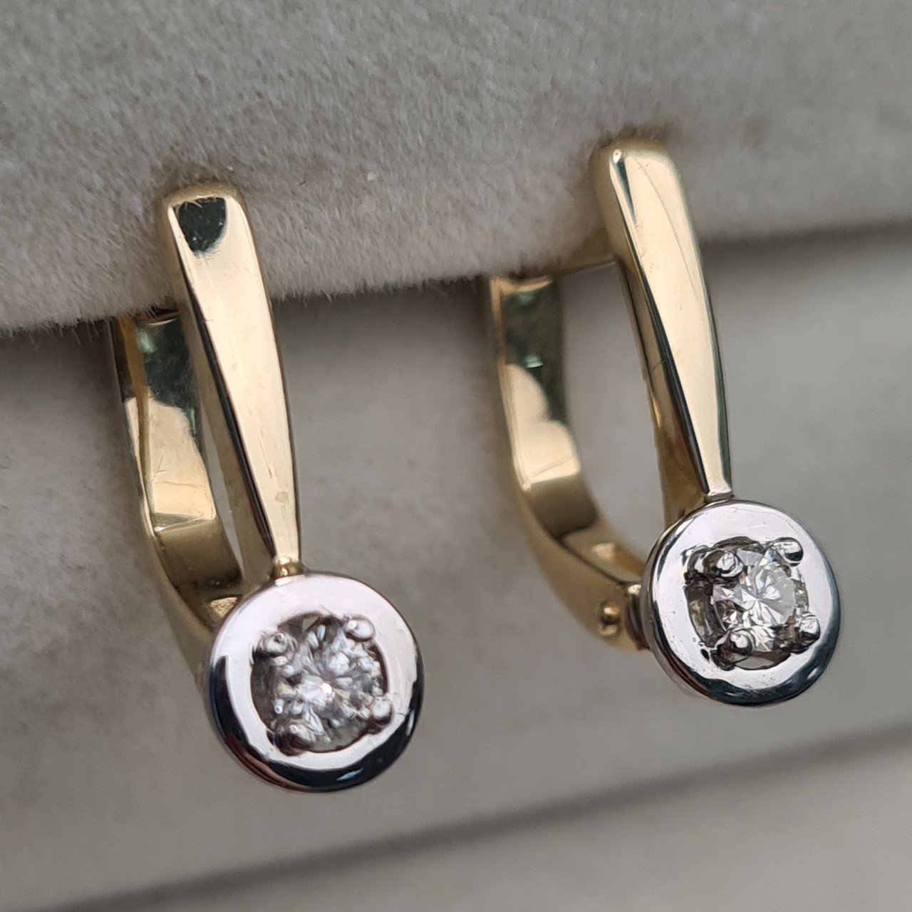 Серьги Deimantas 97349082 2,55гр 0,15ct. купить,NaN