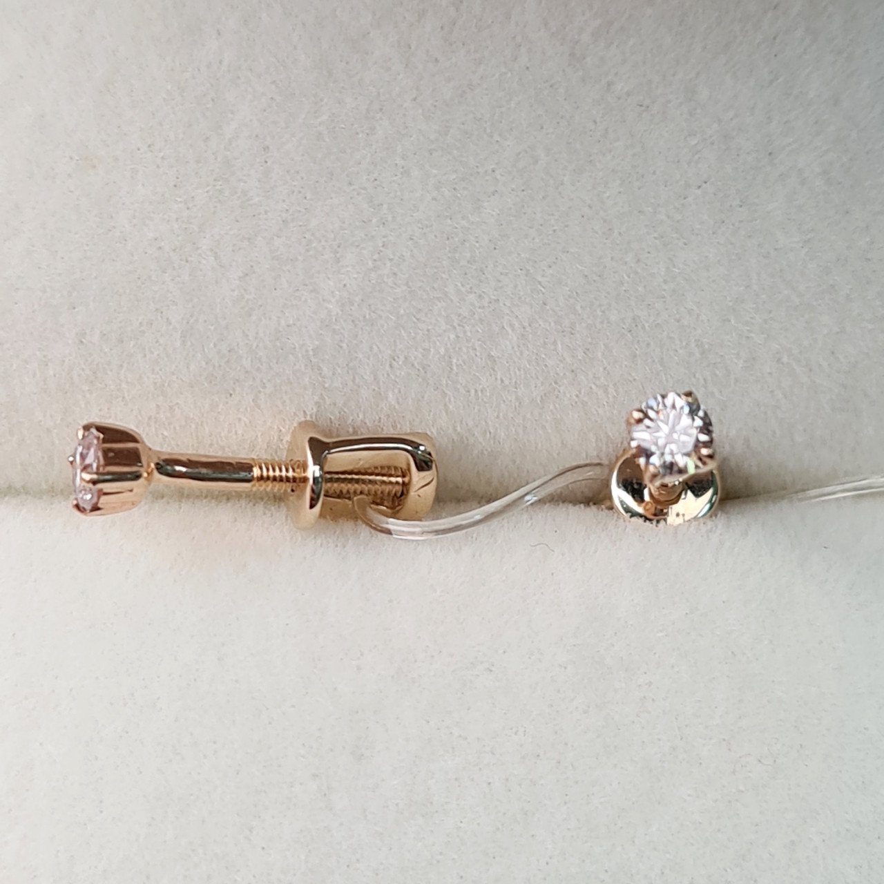 Серьги Deimantas 95743087 0,98гр 0,15ct. купить,NaN