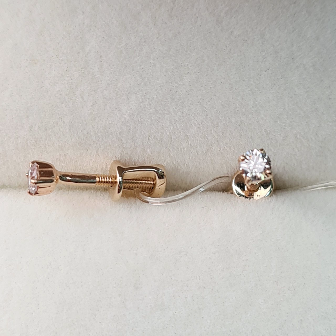 Серьги Deimantas 95743087 0,98гр 0,15ct. купить,NaN