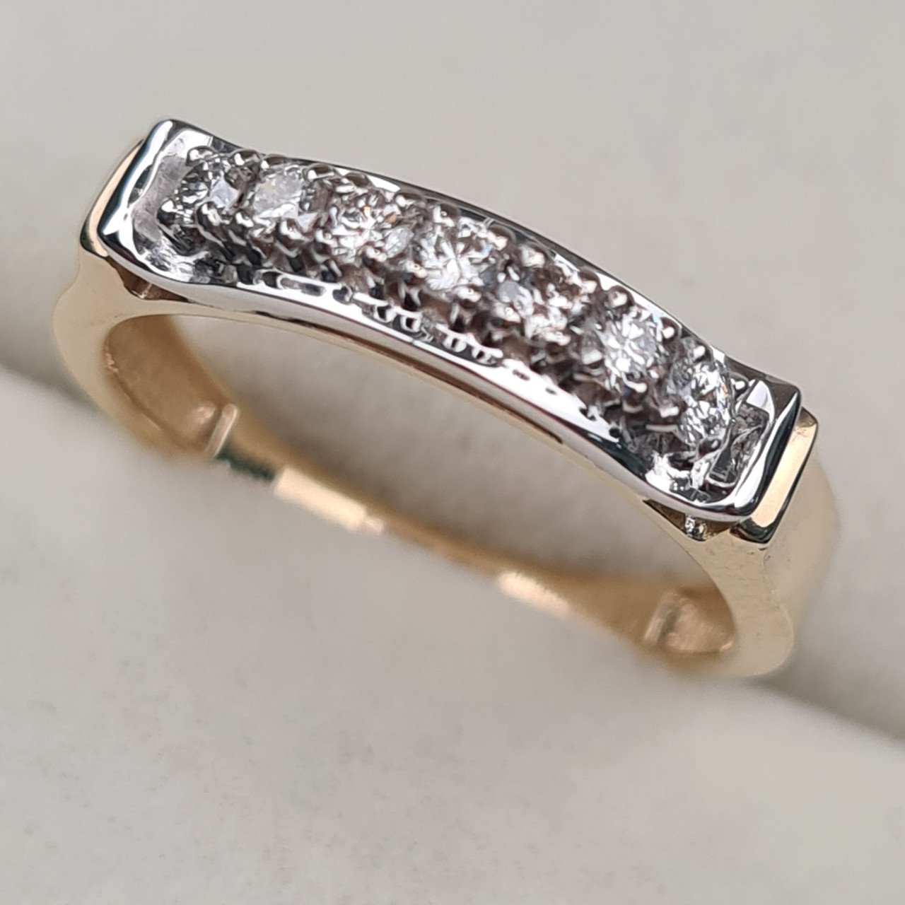 Кольцо Deimantas 97349070 16,5р 2,76гр 0,24ct. купить,NaN