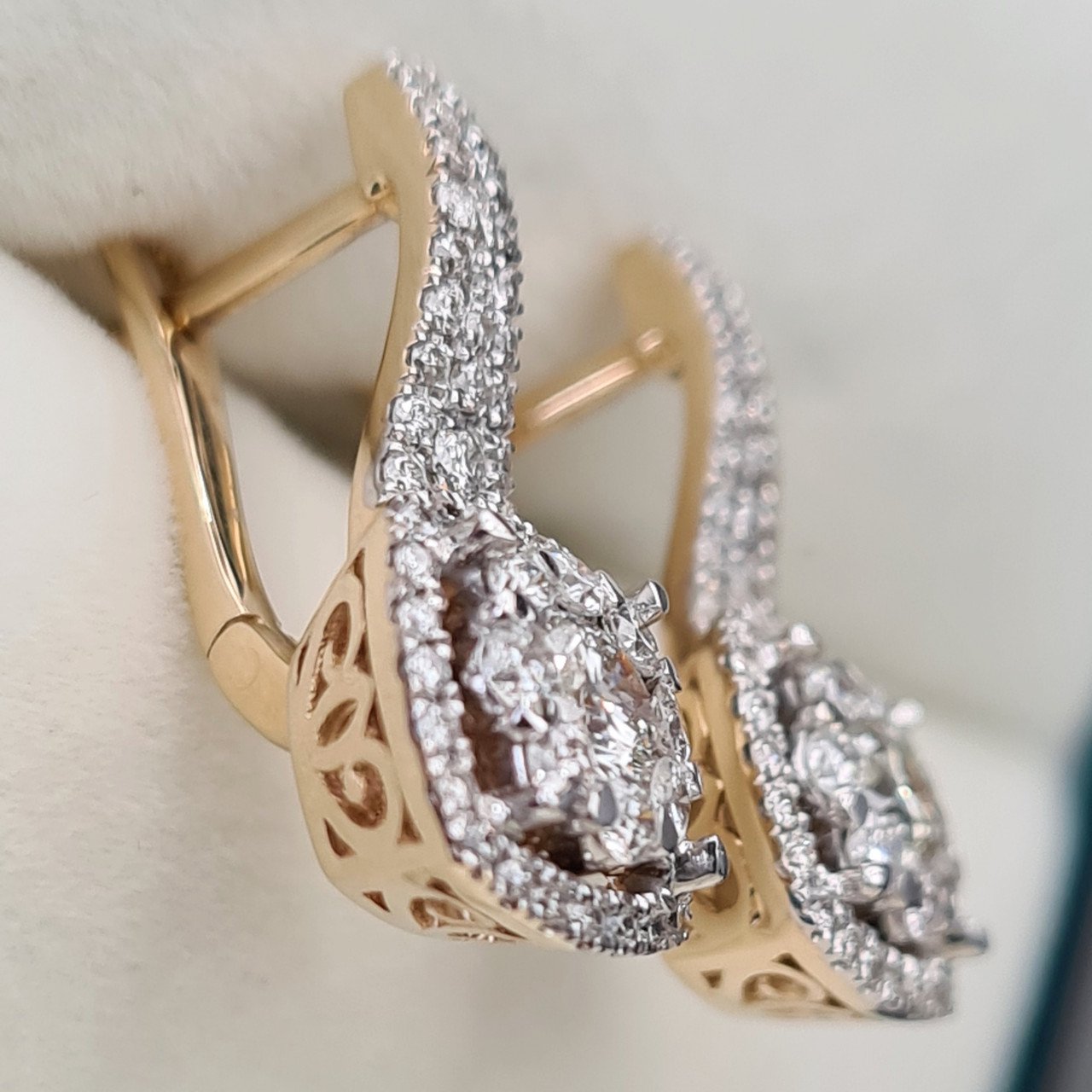 Серьги Deimantas 95756245 4,54гр 1,25ct. купить,NaN