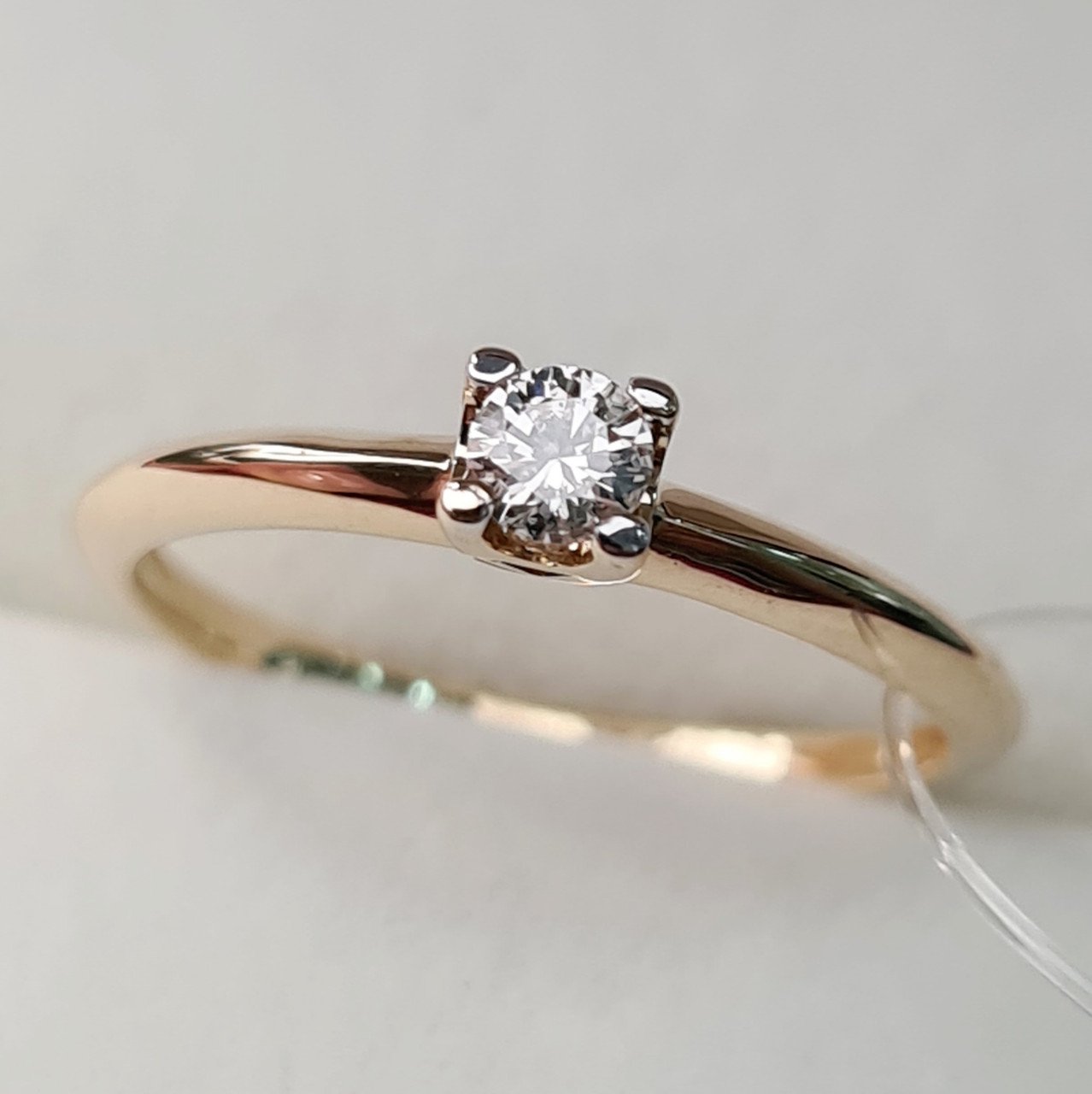 Кольцо Deimantas 92063463 15,5р 1,21гр 0,10ct. купить,NaN
