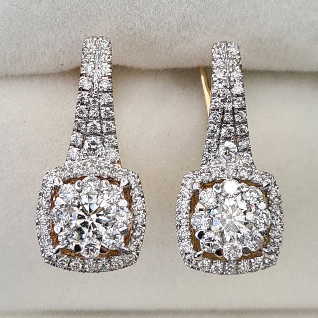 Серьги Deimantas 95756245 4,54гр 1,25ct. купить,NaN