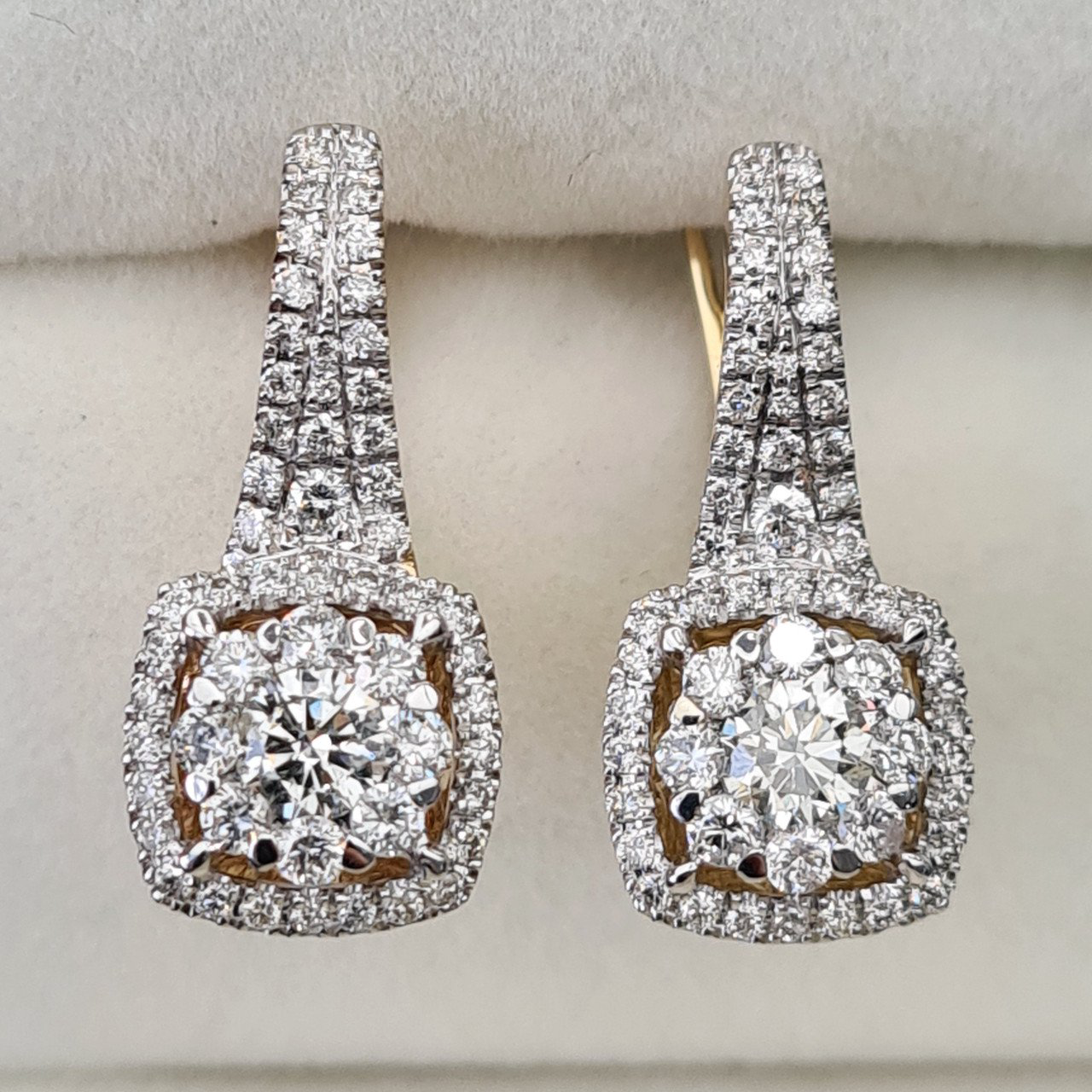 Серьги Deimantas 95756245 4,54гр 1,25ct. купить,NaN