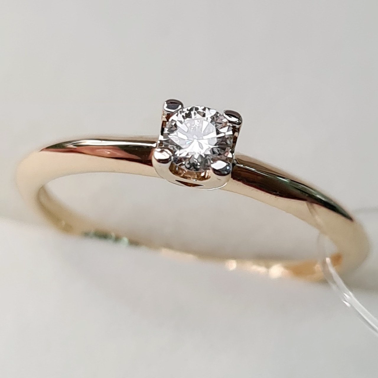 Кольцо Deimantas 92063463 15,5р 1,21гр 0,10ct. купить,NaN