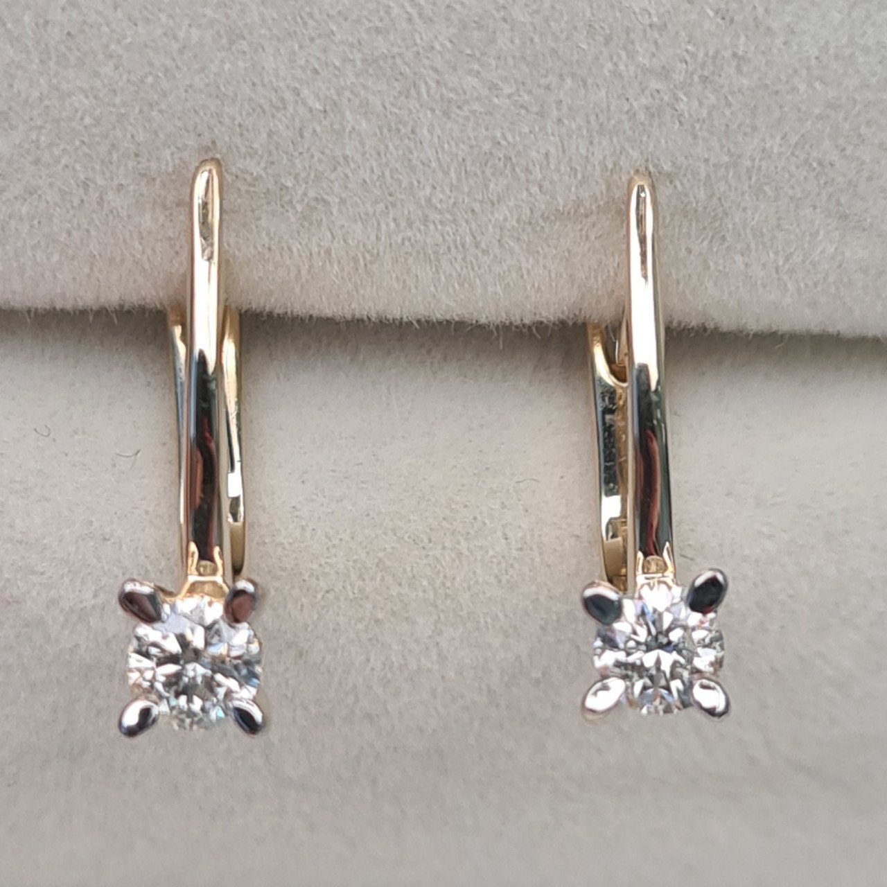 Серьги Deimantas 97349158 2,54гр 0,40ct. купить,NaN