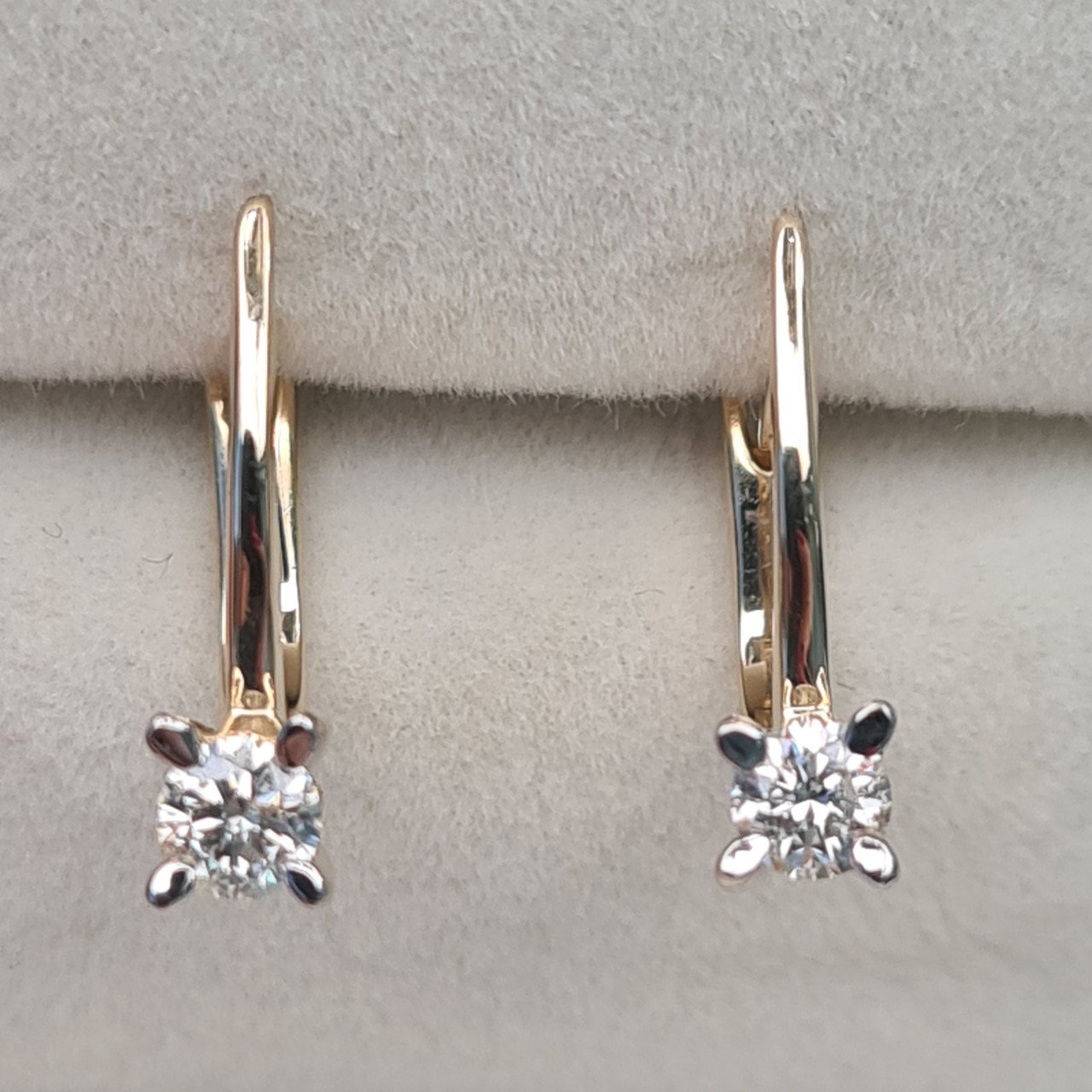 Серьги Deimantas 97349158 2,54гр 0,40ct. купить,NaN