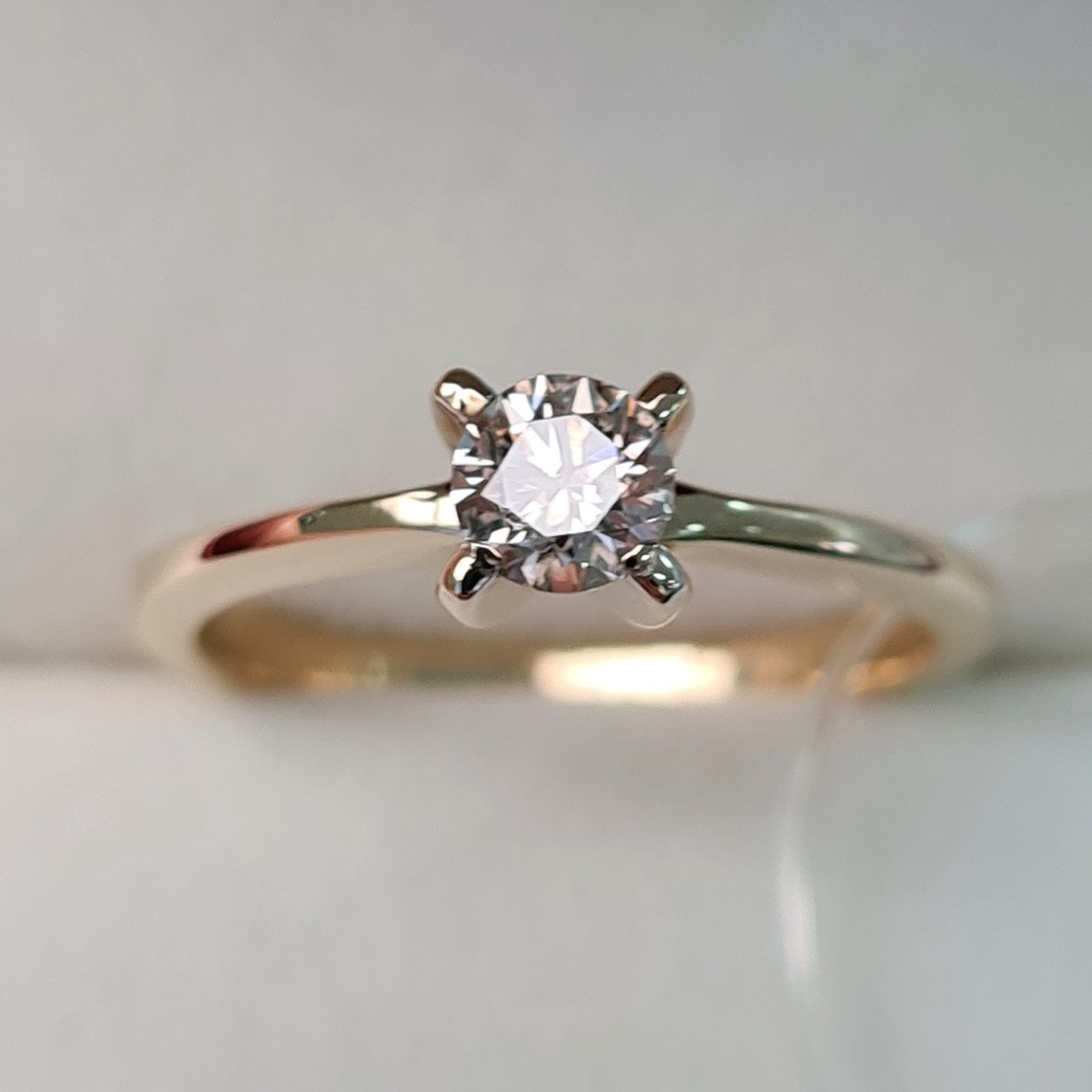 Кольцо Deimantas 92063294 16,5р 2,53гр 0,30ct. купить,NaN