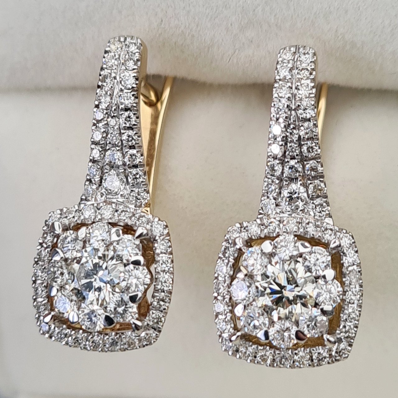 Серьги Deimantas 95756245 4,54гр 1,25ct. купить,NaN