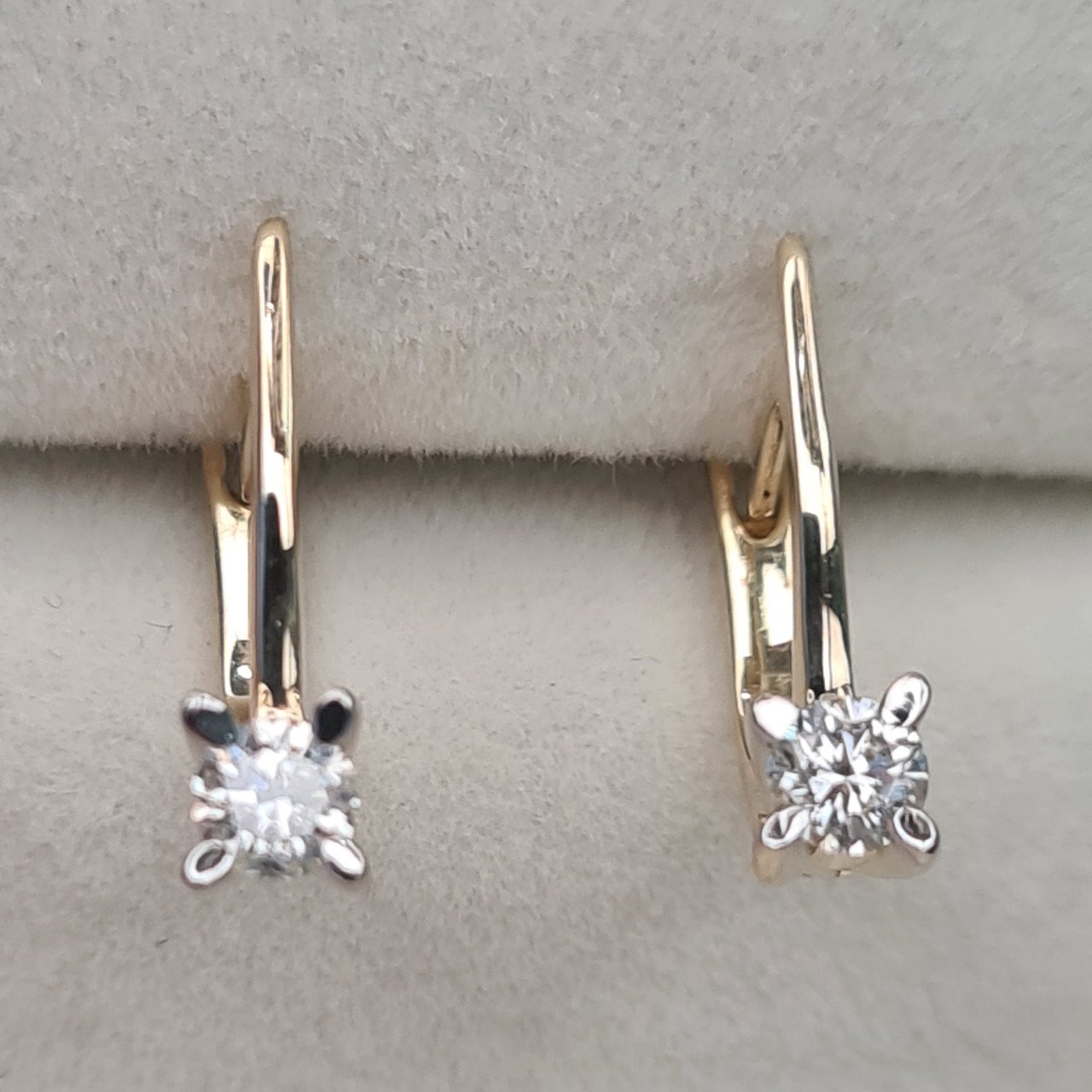 Серьги Deimantas 97349158 2,54гр 0,40ct. купить,NaN
