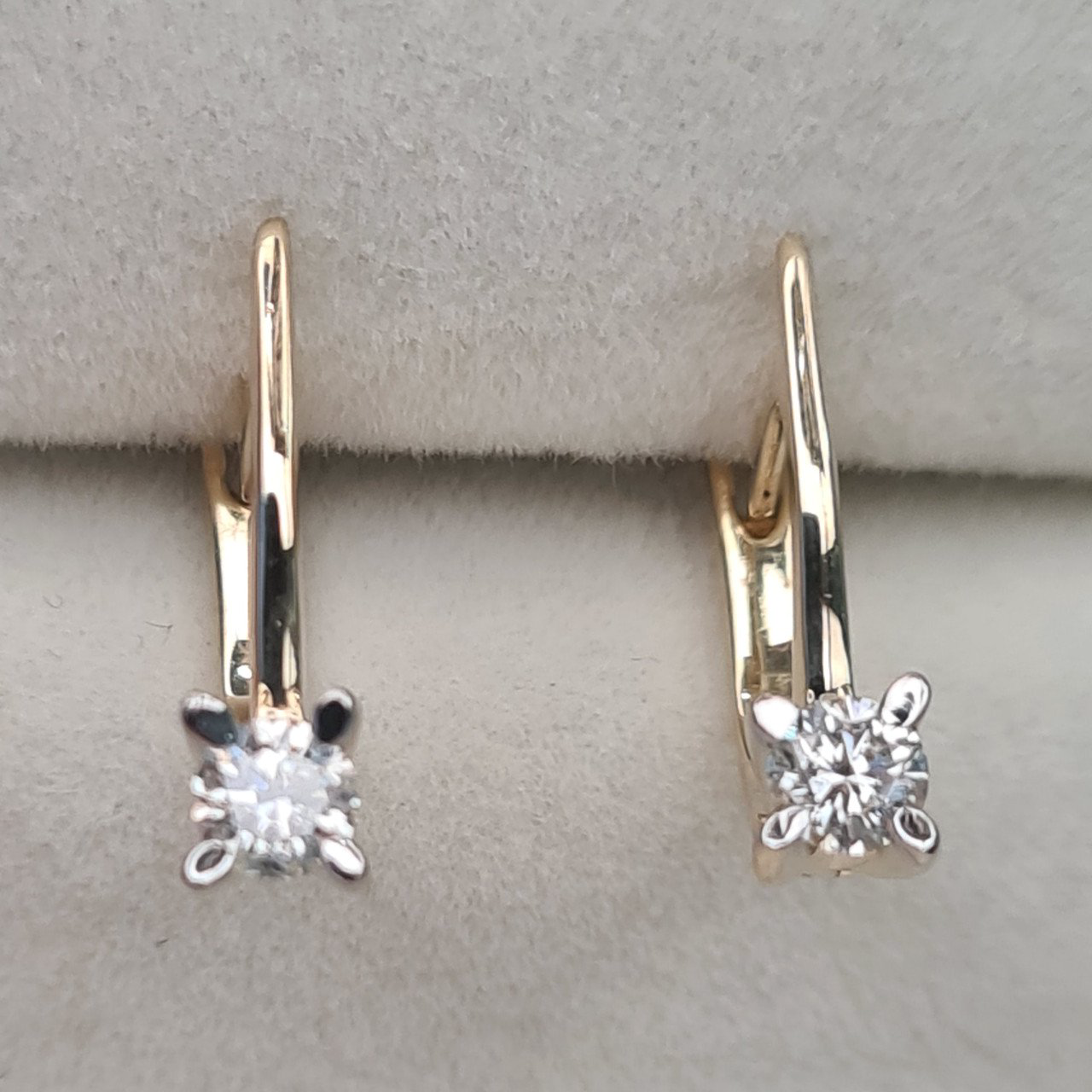 Серьги Deimantas 97349158 2,54гр 0,40ct. купить,NaN